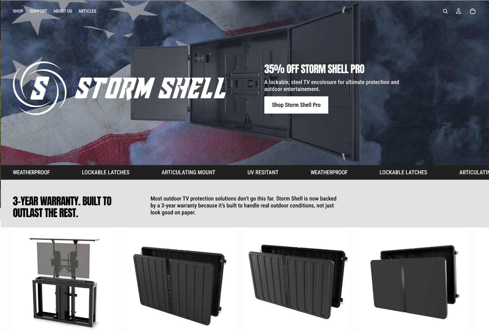 Storm Shell TV