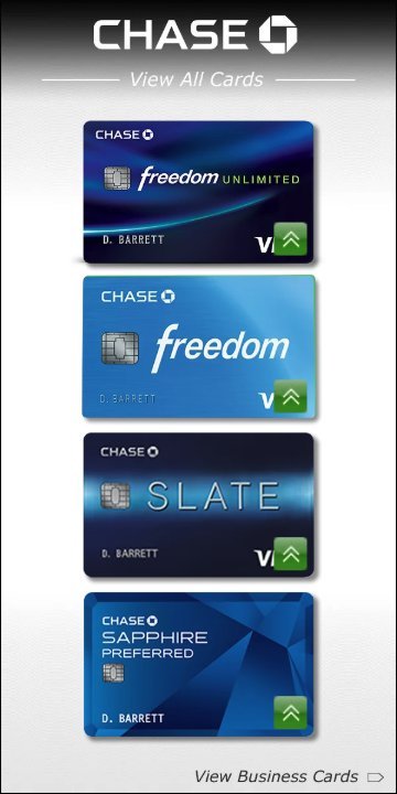 Chase interactive ad