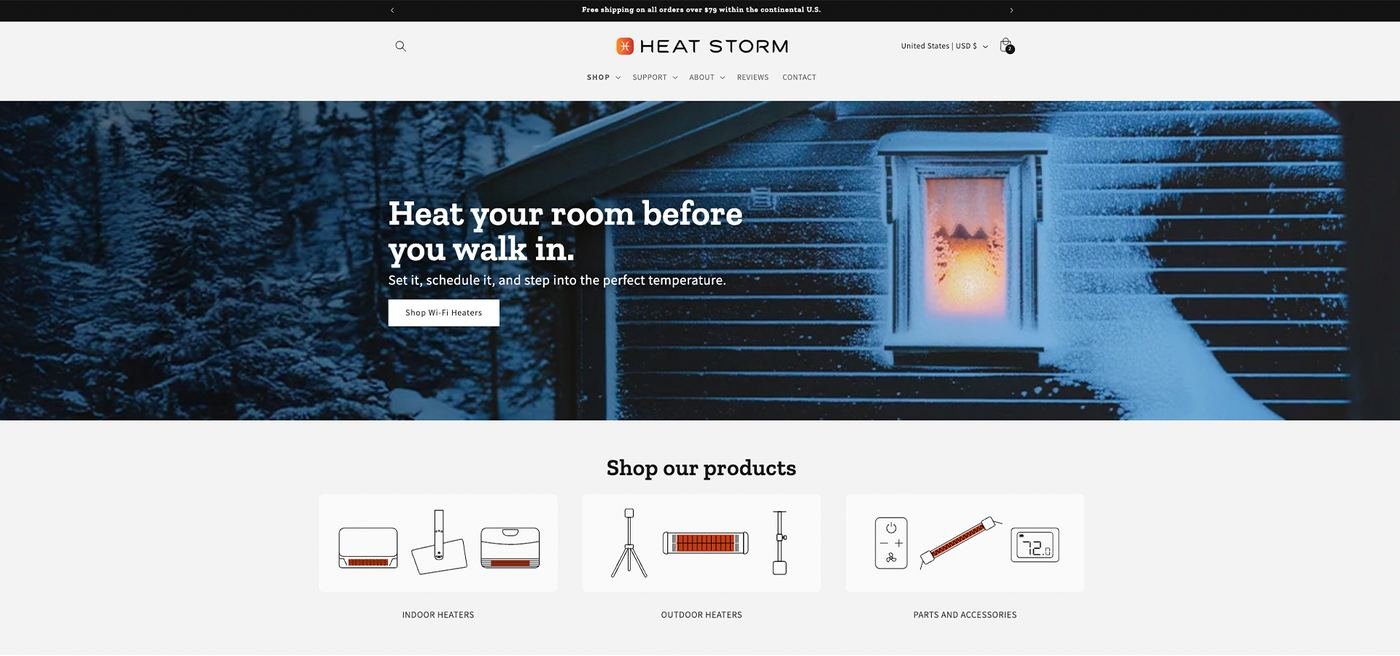Heat Storm storefront screenshot