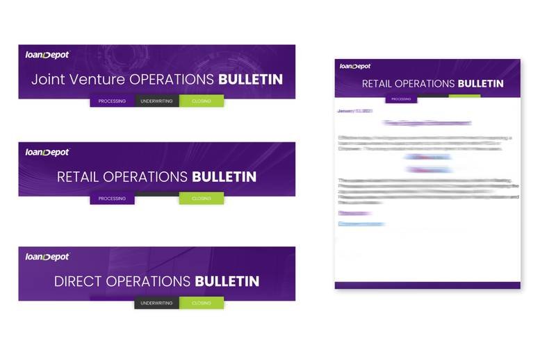 loanDepot internal tools and design system