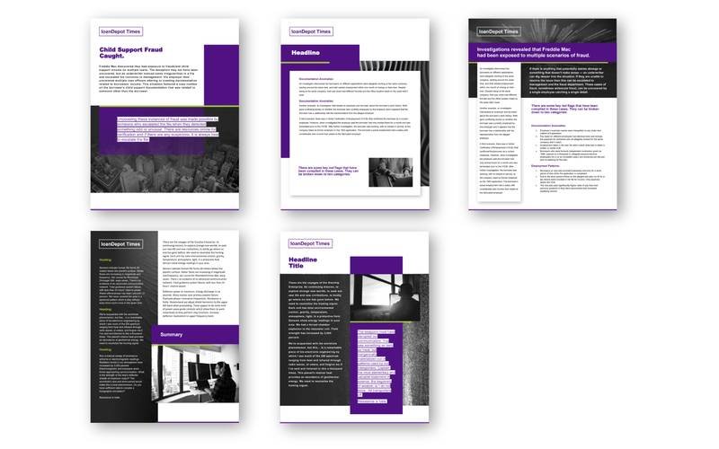 loanDepot internal tools and design system