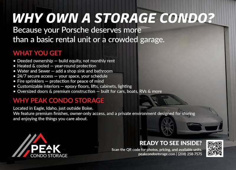 Peak Condo Storage site and facility photography