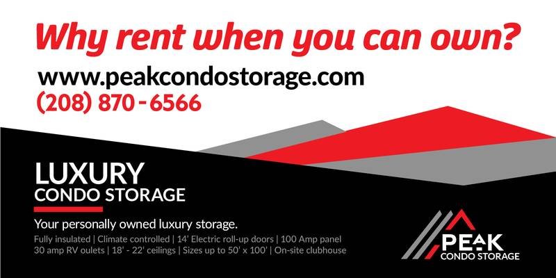 Peak Condo Storage site and facility photography