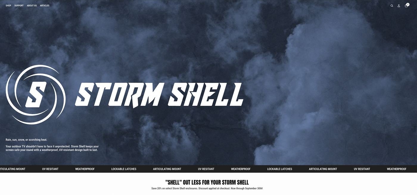 Storm Shell storefront screenshot